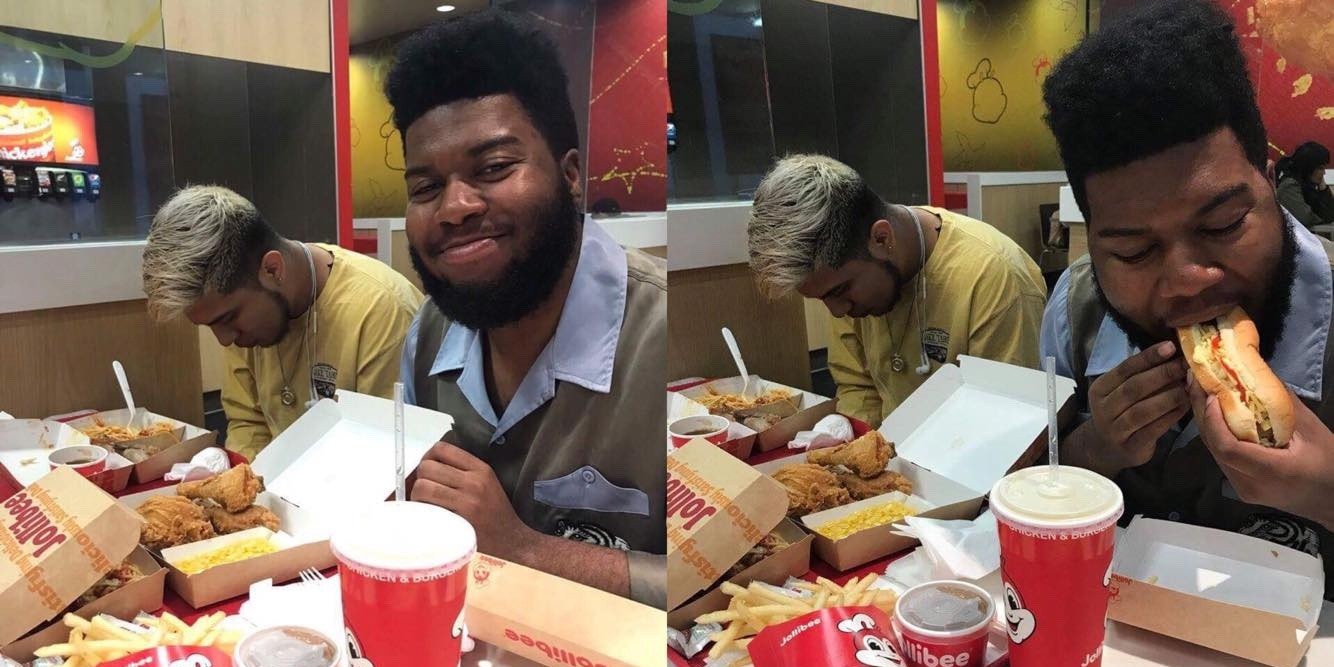 Khalid shows some love for Jollibee